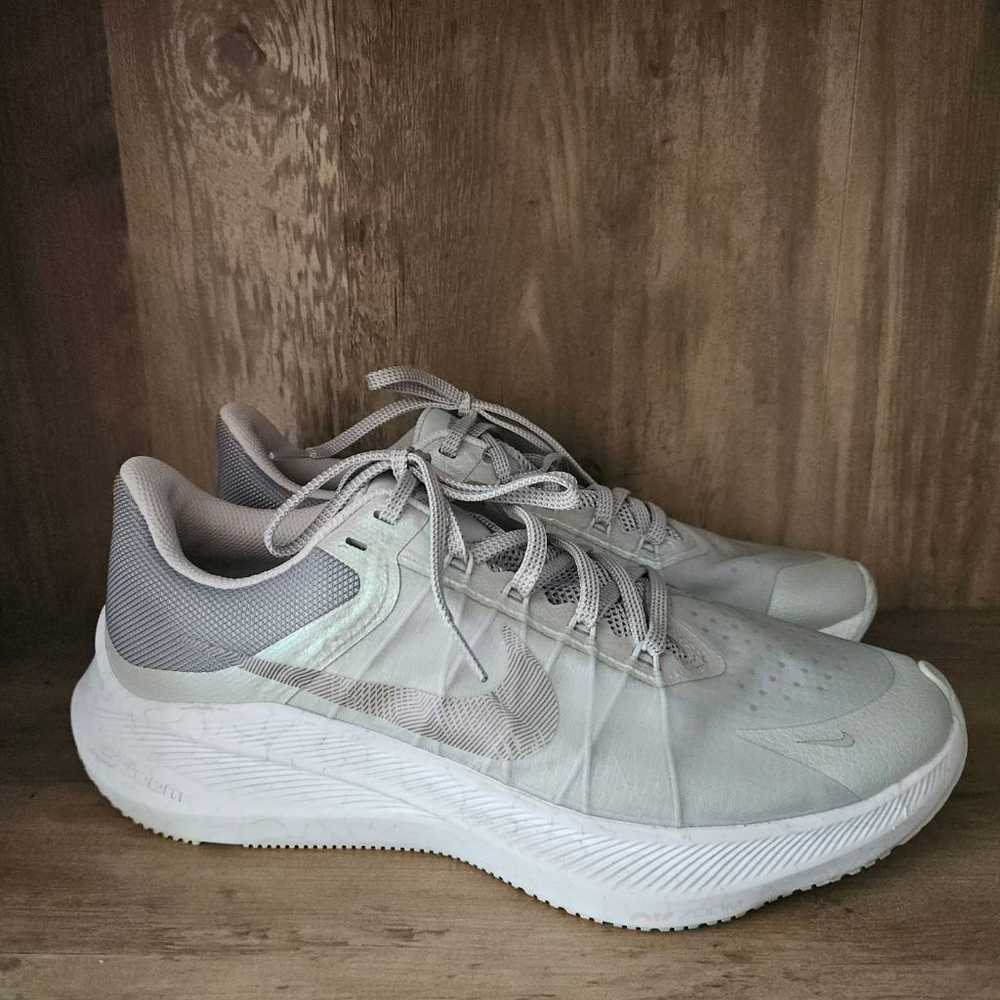 Nike Zoom Winflo 8 Iridescent Gray Pale Rose Training Sneakers Womens 9.5
